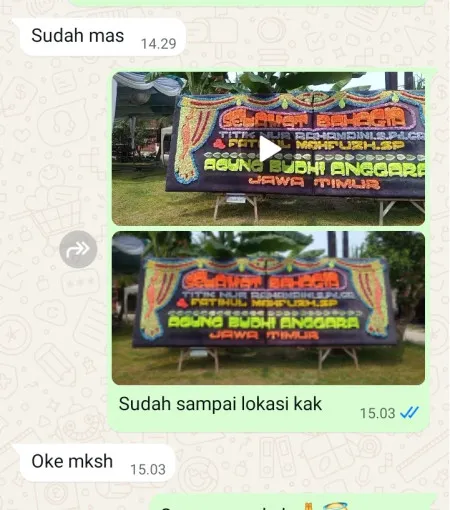 Pengiriman Papan Bunga Juntiweden Juntinyuat